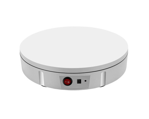 Поворотный, вращающийся стол для предметной съемки макросъемки Puluz DCA1268W 30 см нагрузка до 100 кг! белый