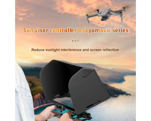 Сонцезахисна шторка Puluz DOP0418 для планшета DJI FPV, Mavic Mini, Air, Air 2, Air 2S, Mini 2, Phantom 3, 4