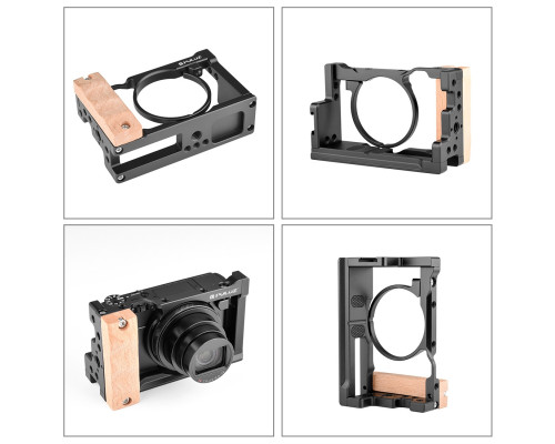 Клітка Puluz PU3050B для фотоапаратів Sony RX100 VI, RX100 VII - обвіс для фотоапарата