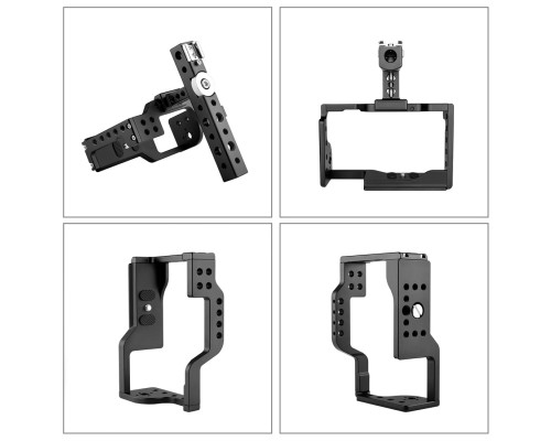 Клітка Puluz PU3053B для фотоапаратів Sony A6600 (ILCE-6600)