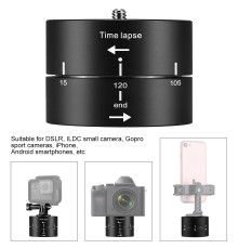 Штатив-таймер, що обертається, для Time Lapse від Puluz PU3516 для Gopro, SJCAM, Xiaomi та інших екшен камер