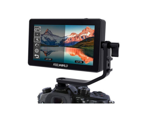 Накамерний монітор, FeelWorld 5.5" дюймовий F6 PLUS Full HD HDMI (Touchscreen, 4K)