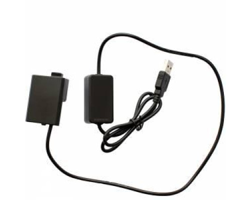 USB адаптер живлення ACK-E5 для Canon замість акумулятора LP-E5 (для Canon 450D, 500D, 1000D)