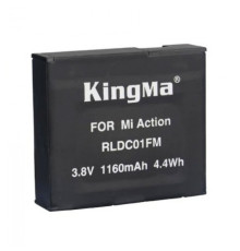 Акумулятор KingMa RLDC01FM для екшн камери XIAOMI MIJIA 4К (1160 ма)
