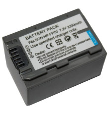 Акумулятор NP-FP70 для камер SONY (замінюємо з NP-FP30, NP-FP50, NP-FP60) аналог на 2200 ма