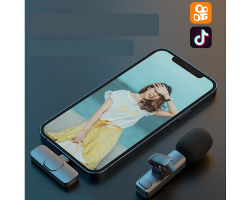Бездротовий петличний мікрофон Convers K1 для Android Type-C (BPM-02)