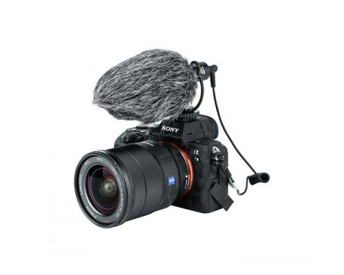 Направлений камерний мікрофон JJC SGM-V1 для фотоапарата (камери) та смартфона