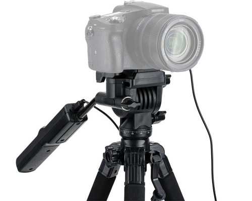 Штатив із відеоголовкою та дистанційним керуванням JJC TP-F2 — аналог Sony VCT-VPR1 (RM-VPR1) для Sony