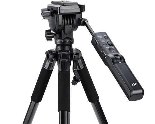 Штатив із відеоголовкою та дистанційним керуванням JJC TP-F2 — аналог Sony VCT-VPR1 (RM-VPR1) для Sony