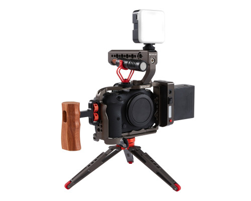 Клітка Puluz PU3069GT для фотоапаратів Canon EOS R5, EOS R6 - обвіс для камери