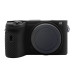 Захисний силіконовий чохол Puluz PU7134B для фотоапаратів SONY A6600 - чорний