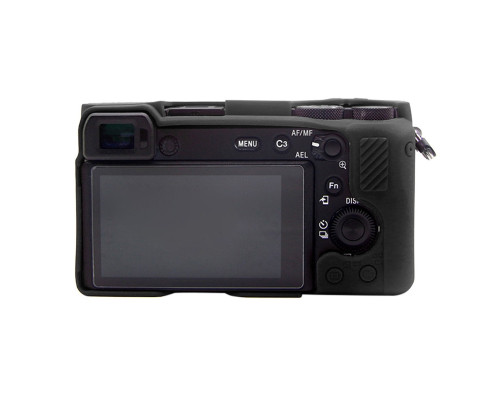 Захисний силіконовий чохол Puluz PU7134B для фотоапаратів SONY A6600 - чорний