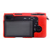 Захисний силіконовий чохол Puluz PU7134R для фотоапаратів SONY A6600 - червоний