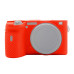 Захисний силіконовий чохол Puluz PU7134R для фотоапаратів SONY A6600 - червоний