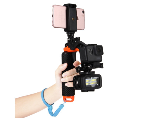 Монопод с креплением-пистолетом 3 в 1 Puluz PU301 (Gadgets Section Pistol Trigger Set) для Gopro, SJCAM Xiaomi