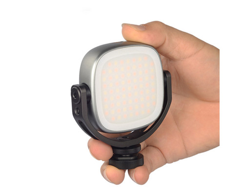 LED - освітлювач, відео-світло Teyeleec TA77 (2500-8500K) із вбудованим акумулятором у металевому корпусі