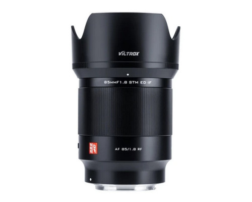Объектив VILTROX AF 85/1.8 RF STM ED IF (AF 85/1.8 RF) (автофокусный - байонет EOS RF)