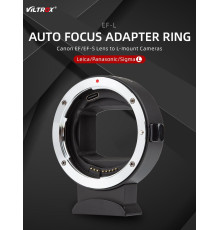 Адаптер автофокусний Viltrox EF-L для об'єктиву EF, EF-S на байонет Panasonic-L (L-mount для Leica L, Sigma L)