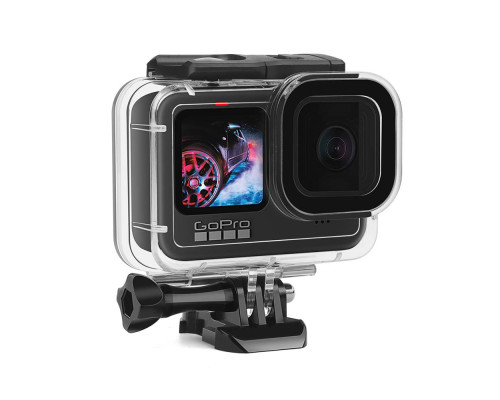 Аквабокс, водонепроникний бокс для екшн камер GoPro Hero 9, 10, 11, 12 (до 60 метрів) (код No XTGP558)