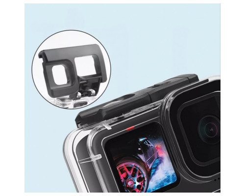 Аквабокс, водонепроникний бокс для екшн камер GoPro Hero 9, 10, 11, 12 (до 60 метрів) (код No XTGP558)