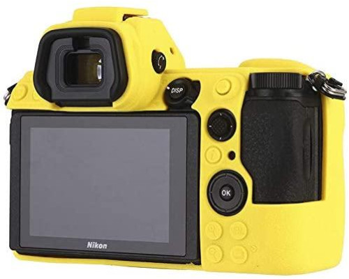 Захисний силіконовий чохол для фотоапаратів Nikon Z6, Z6 II, Z7, Z7 II - жовтий