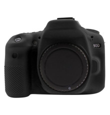 Захисний силіконовий чохол Puluz PU7133B для фотоапаратів Canon EOS 90D - чорний