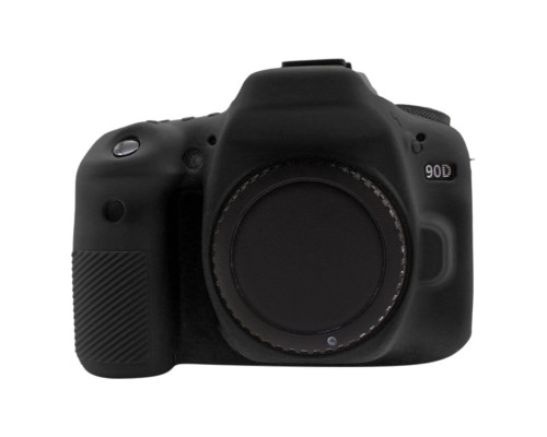 Захисний силіконовий чохол Puluz PU7133B для фотоапаратів Canon EOS 90D - чорний