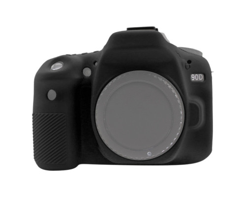 Захисний силіконовий чохол Puluz PU7133B для фотоапаратів Canon EOS 90D - чорний