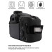 Захисний силіконовий чохол Puluz PU7133B для фотоапаратів Canon EOS 90D - чорний