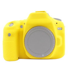 Захисний силіконовий чохол Puluz PU7133Y для фотоапаратів Canon EOS 90D - жовтий