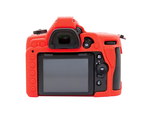 Захисний силіконовий Puluz PU7135R чохол для фотоапаратів Nikon D780 - червоний