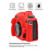 Захисний силіконовий Puluz PU7135R чохол для фотоапаратів Nikon D780 - червоний