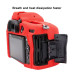 Захисний силіконовий Puluz PU7135R чохол для фотоапаратів Nikon D780 - червоний