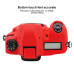 Захисний силіконовий Puluz PU7135R чохол для фотоапаратів Nikon D780 - червоний