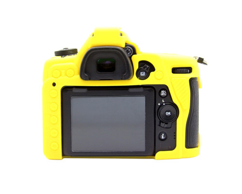Захисний силіконовий Puluz PU7135Y чохол для фотоапаратів Nikon D780 - жовтий