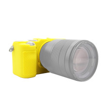 Захисний силіконовий чохол Puluz PU7139Y для фотоапаратів Sony Sony A7C/ILCE-7C - жовтий