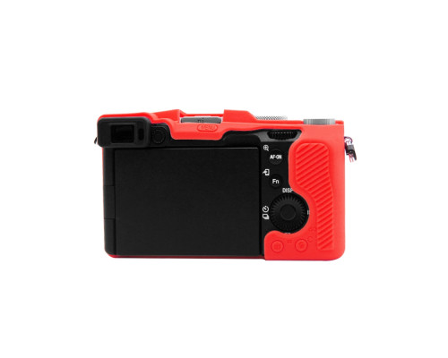 Захисний силіконовий чохол Puluz PU7139R для фотоапаратів Sony Sony A7C/ILCE-7C - червоний