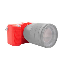 Захисний силіконовий чохол Puluz PU7139R для фотоапаратів Sony Sony A7C/ILCE-7C - червоний