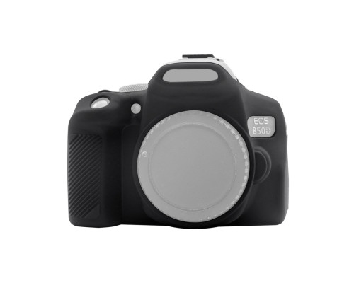 Захисний силіконовий чохол Puluz PU7137B для фотоапаратів Canon EOS 850D - чорний