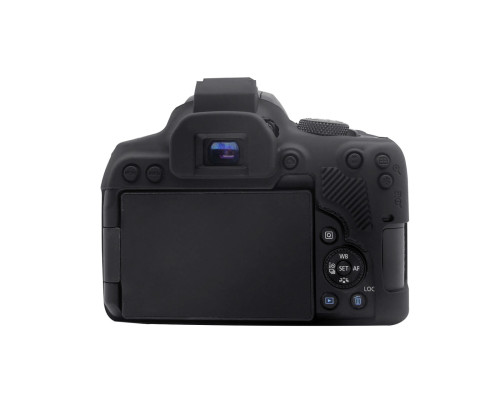 Захисний силіконовий чохол Puluz PU7137B для фотоапаратів Canon EOS 850D - чорний