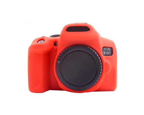 Захисний силіконовий чохол Puluz PU7137R для фотоапаратів Canon EOS 850D - червоний