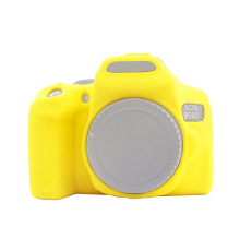 Захисний силіконовий чохол Puluz PU7137Y для фотоапаратів Canon EOS 850D - жовтий