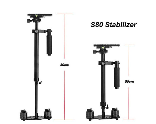 Стабілізатор для фото та відеокамер S80 (steadycam, стедікам) + сумка