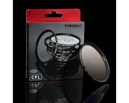 Поляризационный cветофильтр Yongnuo 52 мм CPL
