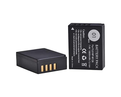 Акумулятор NP-W126 (NP-W126S) для камер FujiFilm - аналог на 1800 ma