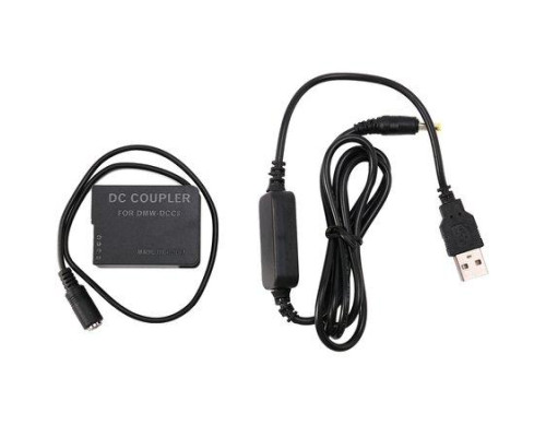 USB адаптер живлення DMW-DCC8 (замість акумулятора DMW-BLC12) для камер Panasonic
