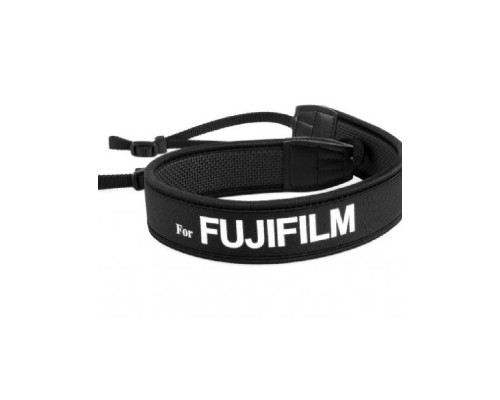 Плечовий шийний ремінь для фотоапаратів FujiFilm (неопрен)