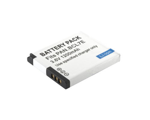 Акумулятор DMW-BCL7E (DMW-BCL7, BP-DC14) для фотоапаратів Panasonic - аналог 1200 ma