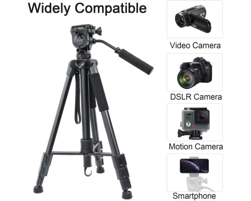 Штатив + монопод фірми JEIFN для фотоапаратів - Q-580 (Q580)