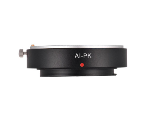 Адаптер (перехідник) Nikon - Pentax PK (Ai-PK) з коригувальною лінзою
